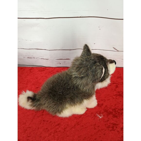 Demdaco Nat & Jules 14" Plush Husky Stuffed Animal Toy - Picture 3 of 7